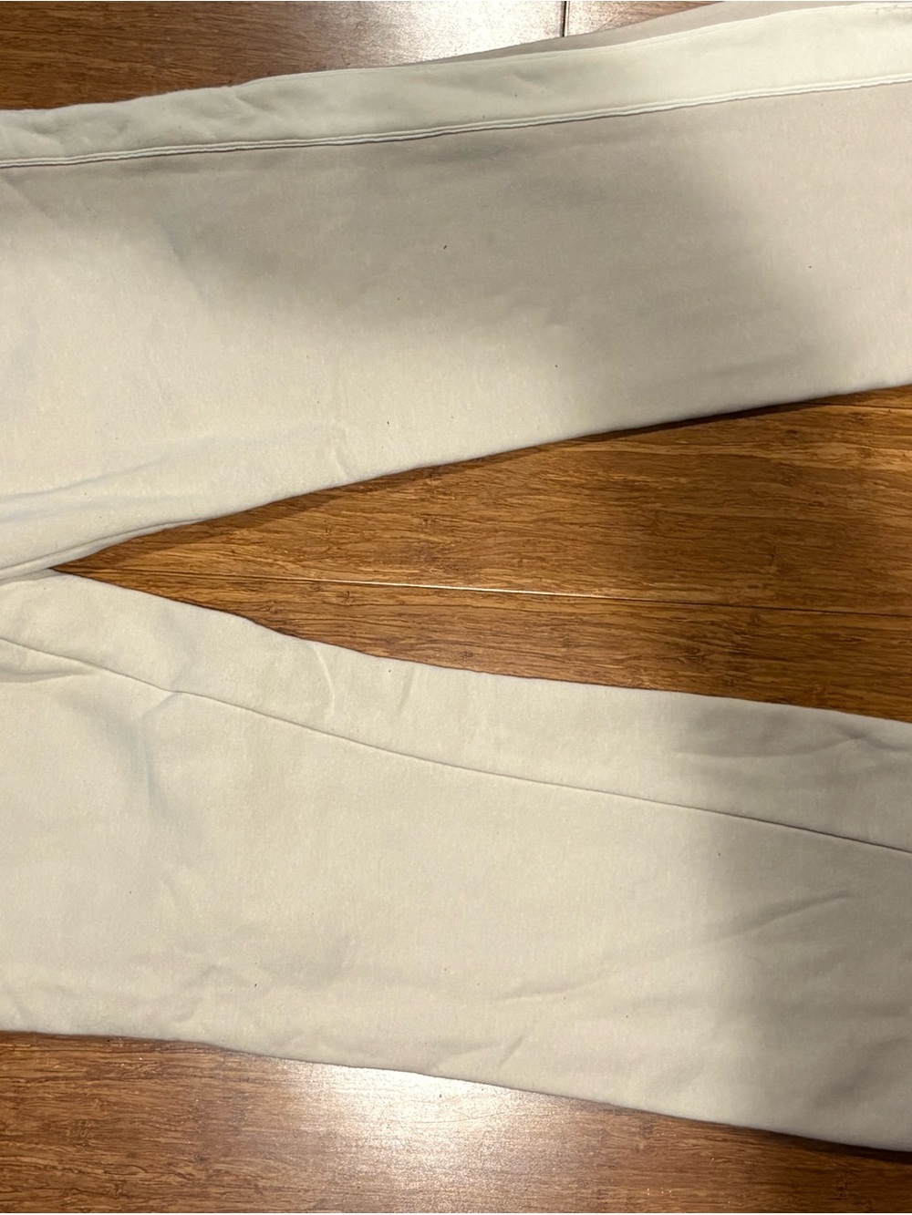 Forever 21 Women’s Light Cream Sweat Pants